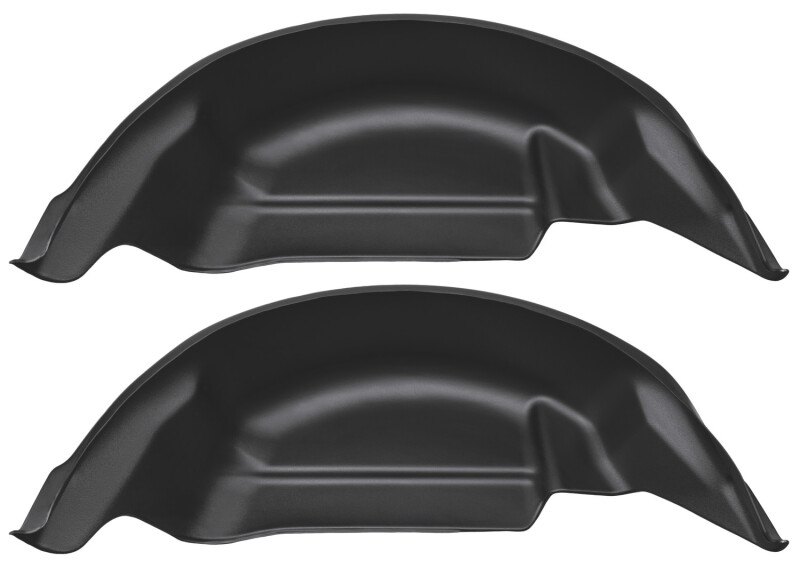 Ford F-150 Wheel Well Guards - Rear - Husky Liners - Black - `15-`20